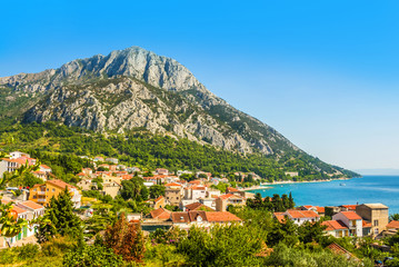 Chorwacja - Makarska Riviera - Miasteczko Gradac