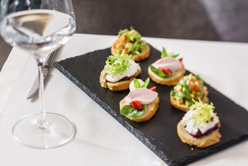 different kinds of canape