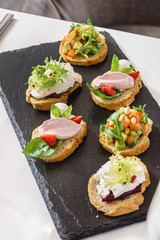 different kinds of canape
