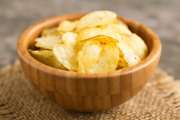 Kartoffelchips - potato crisps