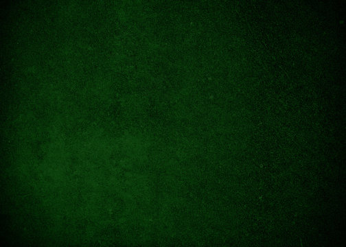 Dark green background or texture with spray paint
