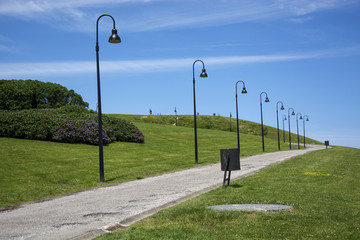 Way and streetlights