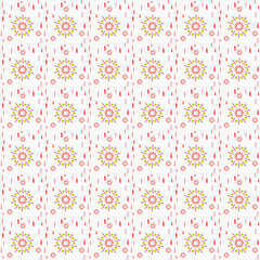 geometric abstract seamless vector pattern for textiles