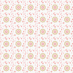 geometric abstract seamless vector pattern for textiles