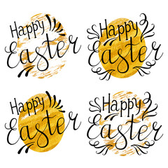 Easter egg with handwritten text.