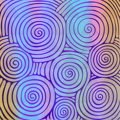 Abstract background of identical diamonds with different shades of color. Gradient.