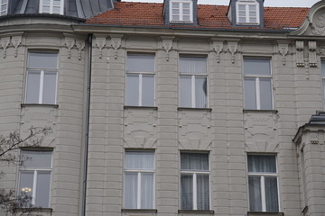 Fassade eines Hauses