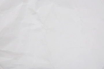 White crumpled watercolor paper background