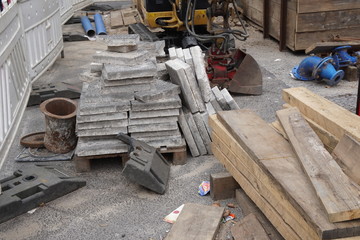 Fototapeta premium Baustelle