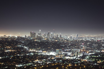 Fototapeta na wymiar LA Panorama