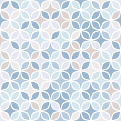 Fototapeta premium Abstract seamless pattern with lots of geometric elements.