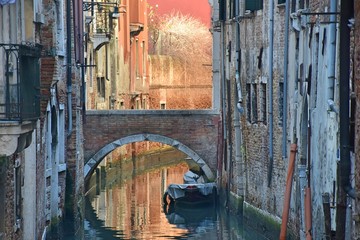 Venezia ponte interno tipico