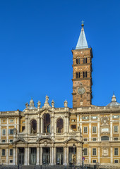 Fototapeta na wymiar Basilica of Saint Mary Major, Rome
