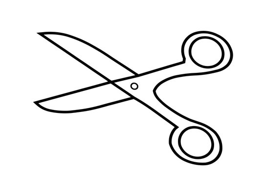 Symbol einer Schere