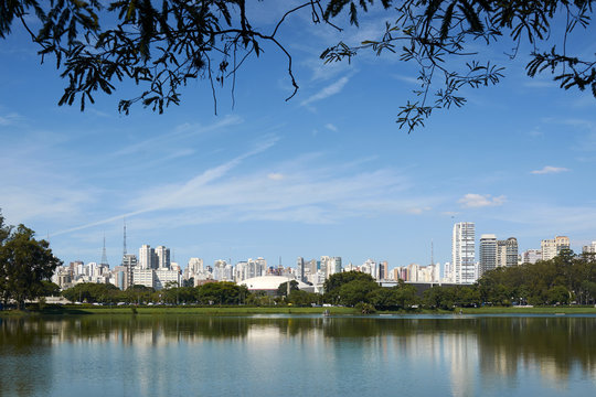Sao Paulo Ibirapuera Park Brazil