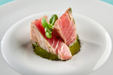 Delicious Fried Tuna Fillet