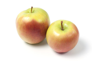 Apples isolated on white background