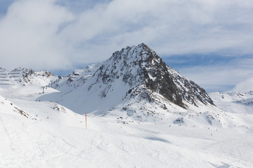 Fototapeta na wymiar Ötztaler Alpen im Winter 