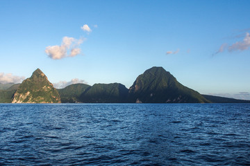 Kleine Antillen - St. Lucia -  Soufriere Piton