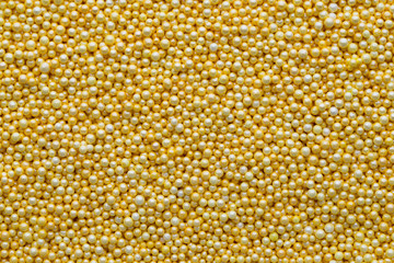 Multicoloured sweet sugar balls. Small ball pattern.