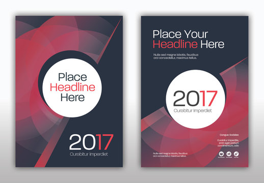 Book Cover Layout Set 69