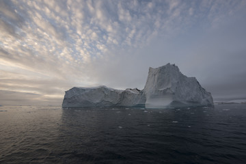 View of the iceberg in Ilulissat, Greenland