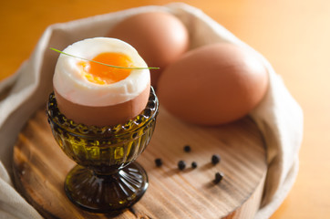 soft-boiled eggs