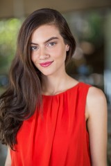 Obraz premium Beautiful woman smiling