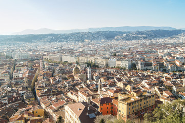 Fototapeta na wymiar Panoramic view of the city.