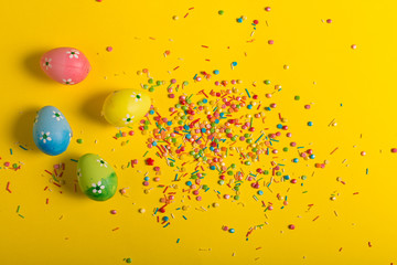 Colorful sprinkles