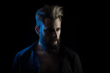Obraz premium Brutal beard man