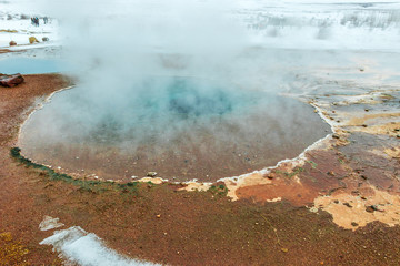 Strokkur geyser in Iceland