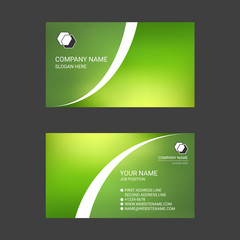 Fototapeta premium Colorful Abstract Business Card Templates