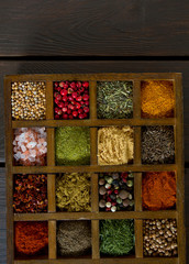 assortment of spices