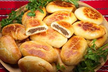 Patties with liver.
