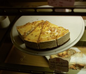 Cake, Maiasmokk Cafe, Oldest Cafe in Tallinn, Estonia