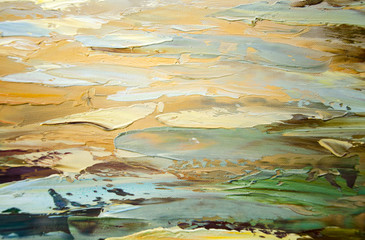 Fototapeta na wymiar Abstract oil paint background