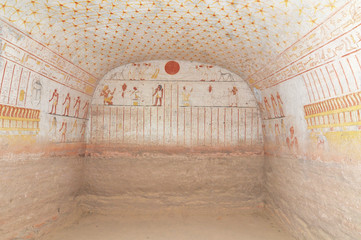 El-Kurru  -  royal tomb of  the Nubian king Tanwetamani in Sudan
 - obrazy, fototapety, plakaty
