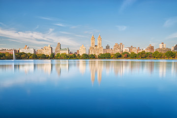 Fototapeta Central Park - Jacqueline Kennedy Onassis Reservoir obraz