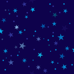 Starry Night pattern swatch (seamless tile)