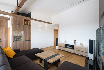 Interior of modern living room