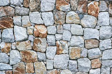 Modern pattern of stone wall