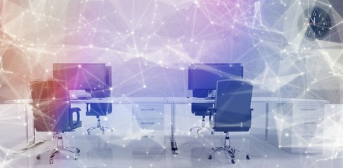 Composite image of constellation between stars