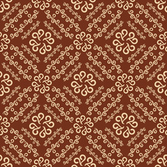 Vintage color seamless pattern