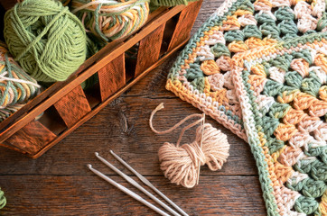 Crochet Yarn and Crochet Hooks