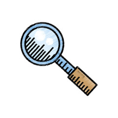 search loupe find internet sketch vector illustration eps 10