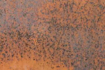 Rust texture as metal plate background