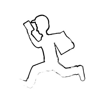 recommend clip art: Mailman delivery service icon vector illustration graphic design