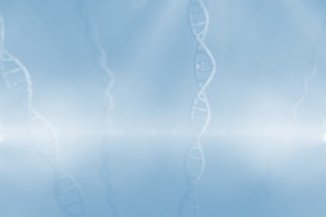 View of dna 3d