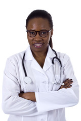 Black female doctor
